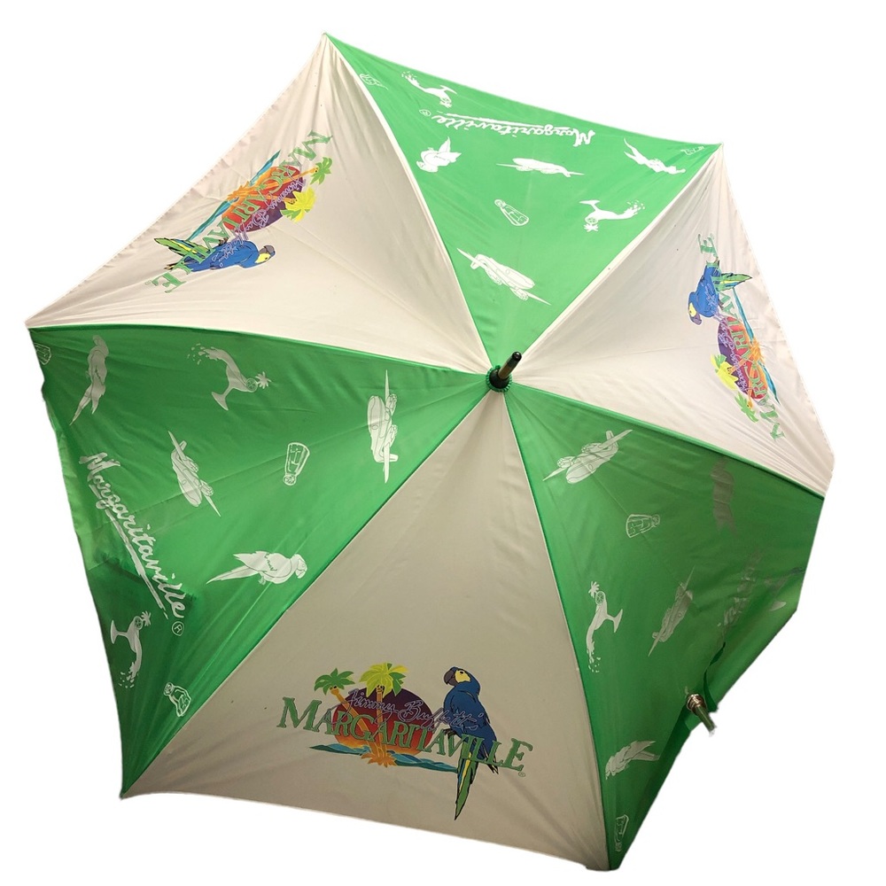 Rare Jimmy Buffet Margaritaville 40” Umbrella With Pa… Gem